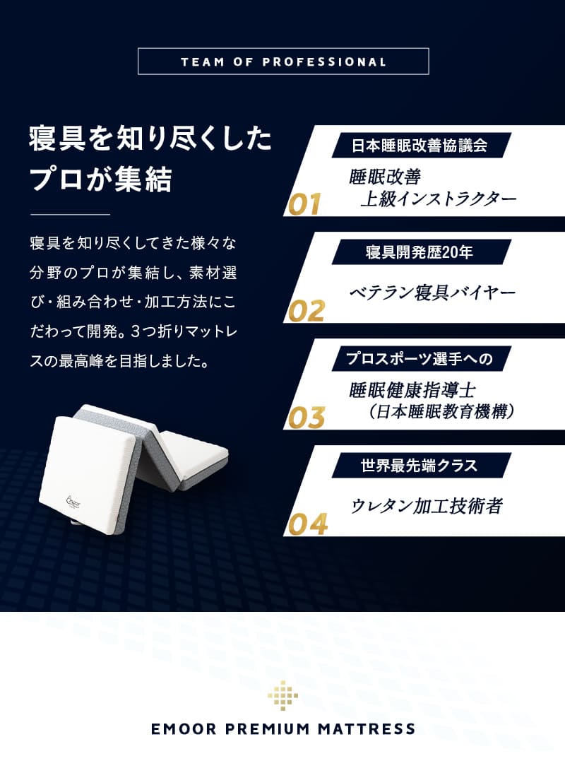 プレミアムマットレス セミシングルショート 折りたたみ 極厚15cm ウレタン ごろ寝 コンパクト 3つ折りマットレスの最高峰 PREMIUM