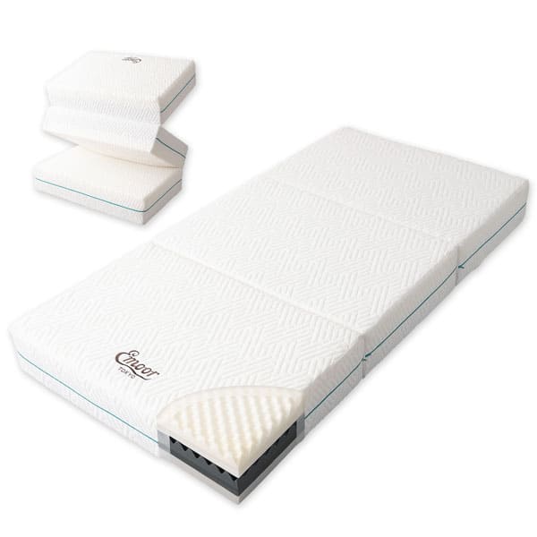 EMOOR（エムール） マットレス シングル ダブル 超極厚 20cm 5層 三