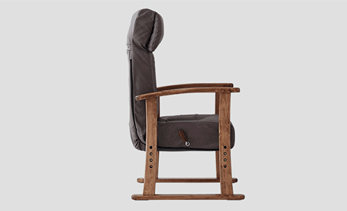 高座椅子 リクライニングチェア LEON れおん ヘッドレスト リクライニング 高さ調節 ソファ 一人用 疲れにくい 腰痛対策