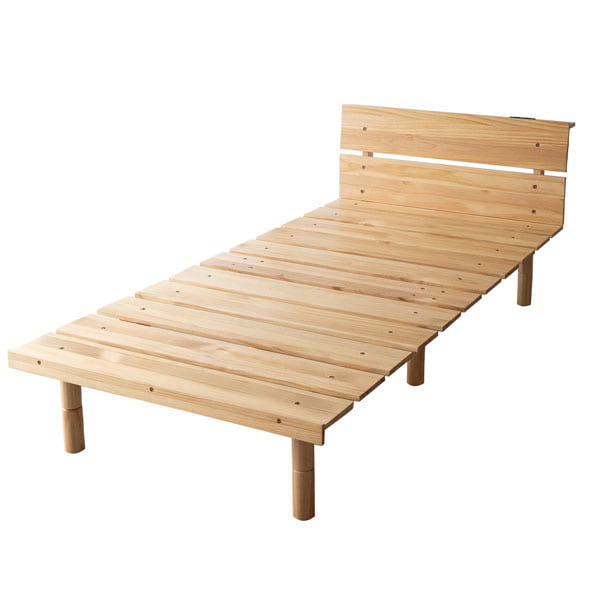 EMOOR（エムール） すのこベッド ベッドフレーム シングル ヘッド