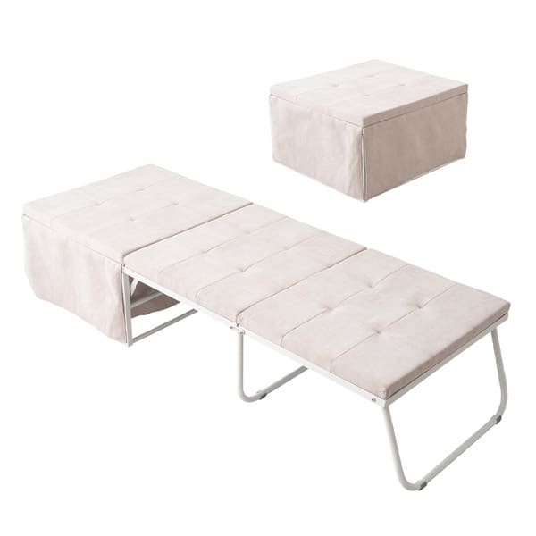 EMOOR 折りたたみ ベッド スツール 幅67 スリム 完成品 ベンチ