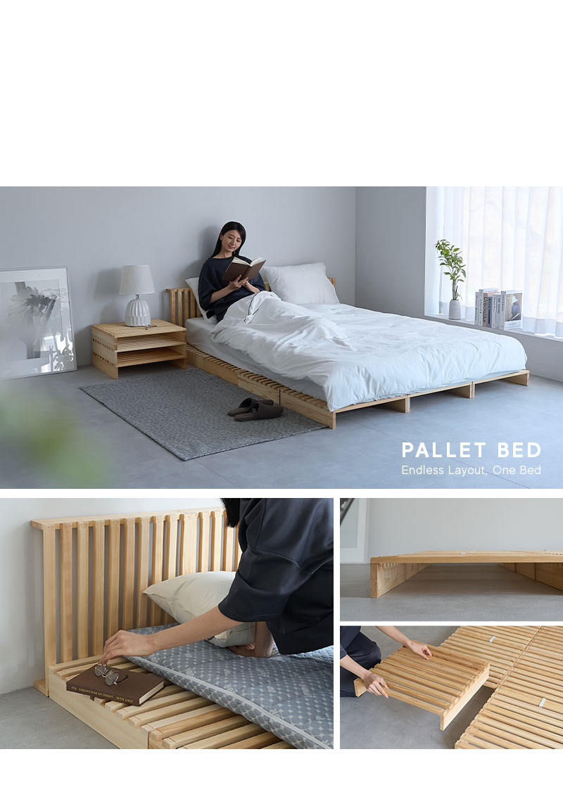 パレットベッド 8枚 12枚 16枚 20枚 セット 正方形 連結パーツ付き 組み換え自由