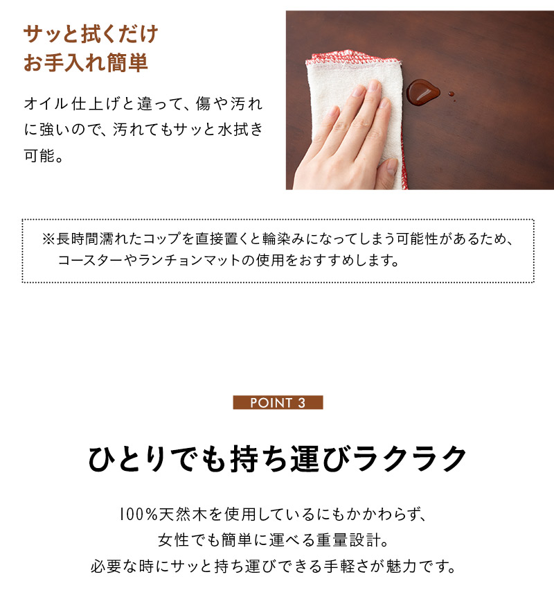 高座椅子用テーブル テーブル デスク 机 作業台 80×40 高さ調節 軽量 天然木 高齢者 お年寄り 介護