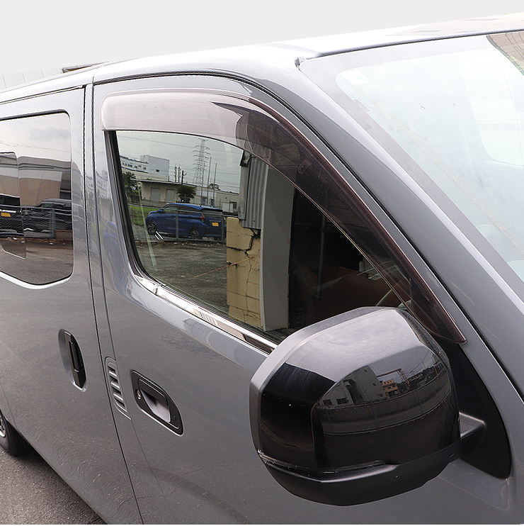 キャラバン NV350 E26系 前期 後期 メッキ ウェザーストリップカバー