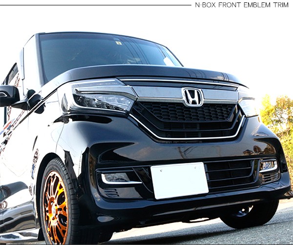 nbox jf3 グリルエンブレム ホンダ nbox エンブレム 6303 （フロントエンブレム交換（ホンダ
