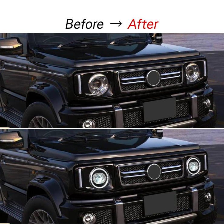 ジムニー JB64W シエラ JB74W LEDイカリング付き LED ヘッド