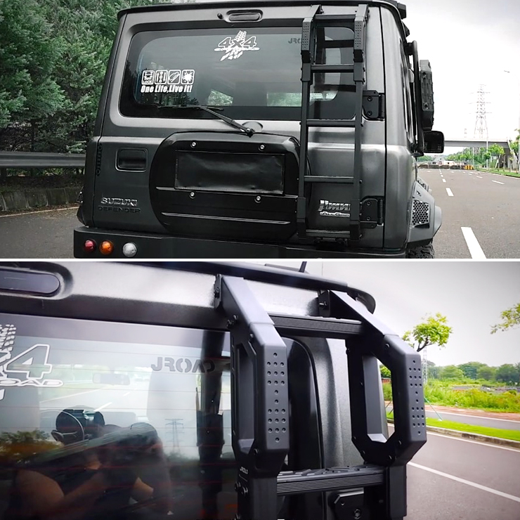 ジムニー JB64W ジムニーシエラ JB74W ノマド JC74 リアラダー 背面