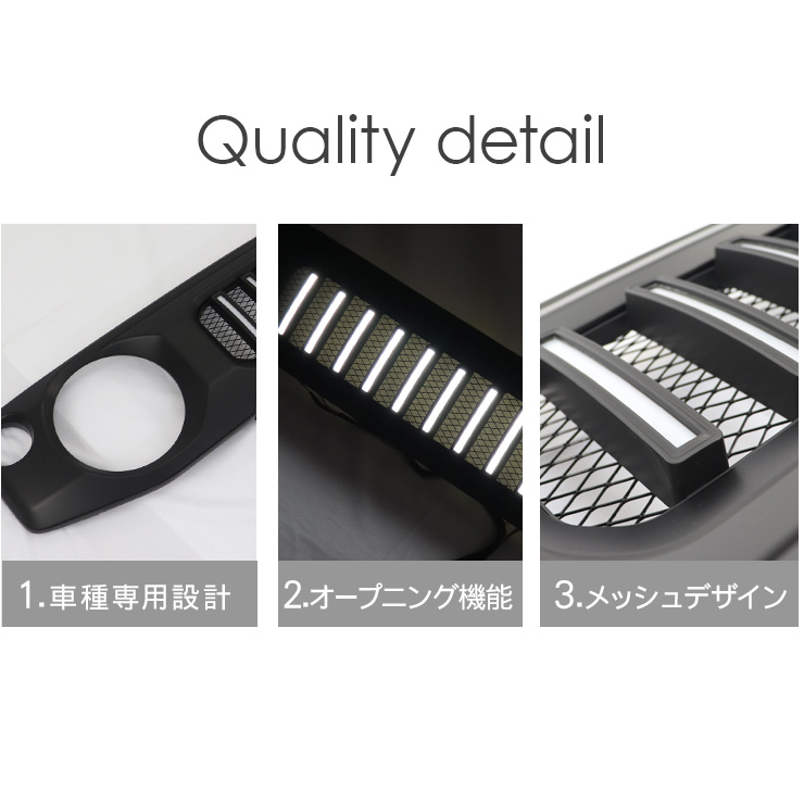 ジムニー JB64W ジムニーシエラ JB74W ノマド JC74 LED付 オープニング