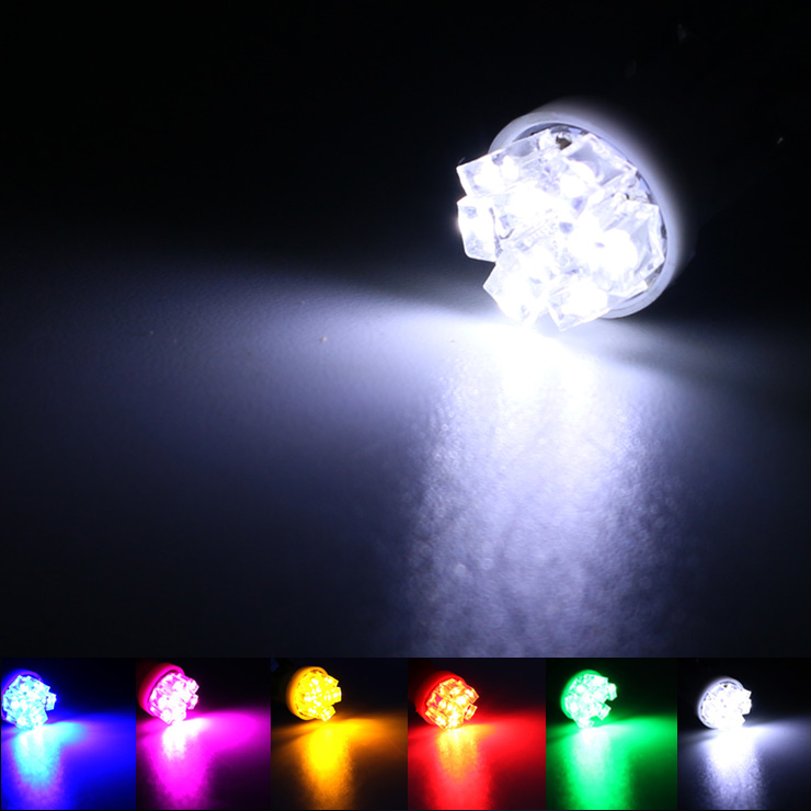 ジムニー JA11/JA12/JA22系 T10 LEDバルブ 超拡散9連 2個セット