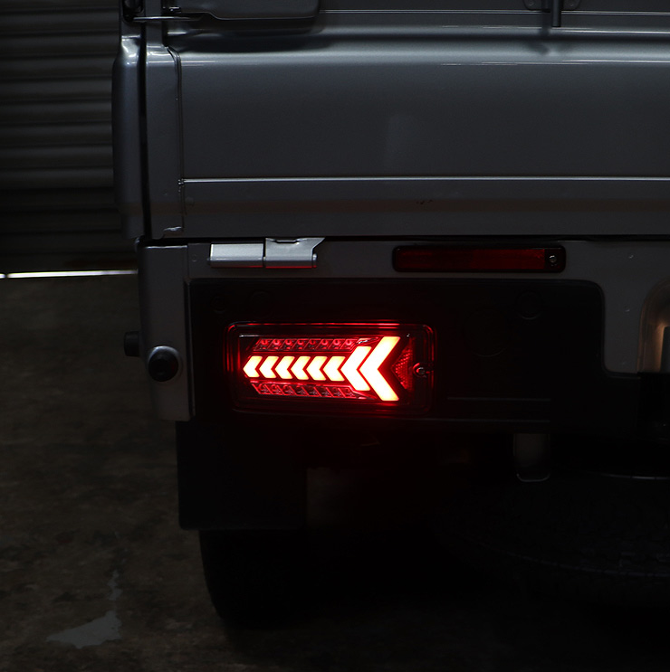 ハイゼットトラック S500P/S510P 後期 LED テールランプ ハイフラ抵抗