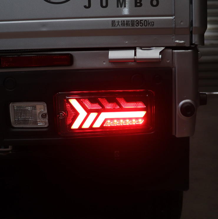 ハイゼットトラック S500P/S510P 後期 LED テールランプ ハイフラ抵抗