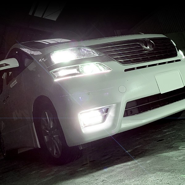 トヨタ RAV4 LED フォグランプ H8/H11/H16 LEDフォグバルブ 6000K/16000LM/30W 車検対応 Philips  3年保証付き LEDバルブ 【BEAM正規品】