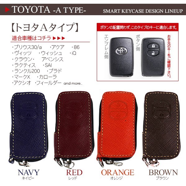 スマートキーケース スマートキーカバー トヨタ/ホンダ/ダイハツ