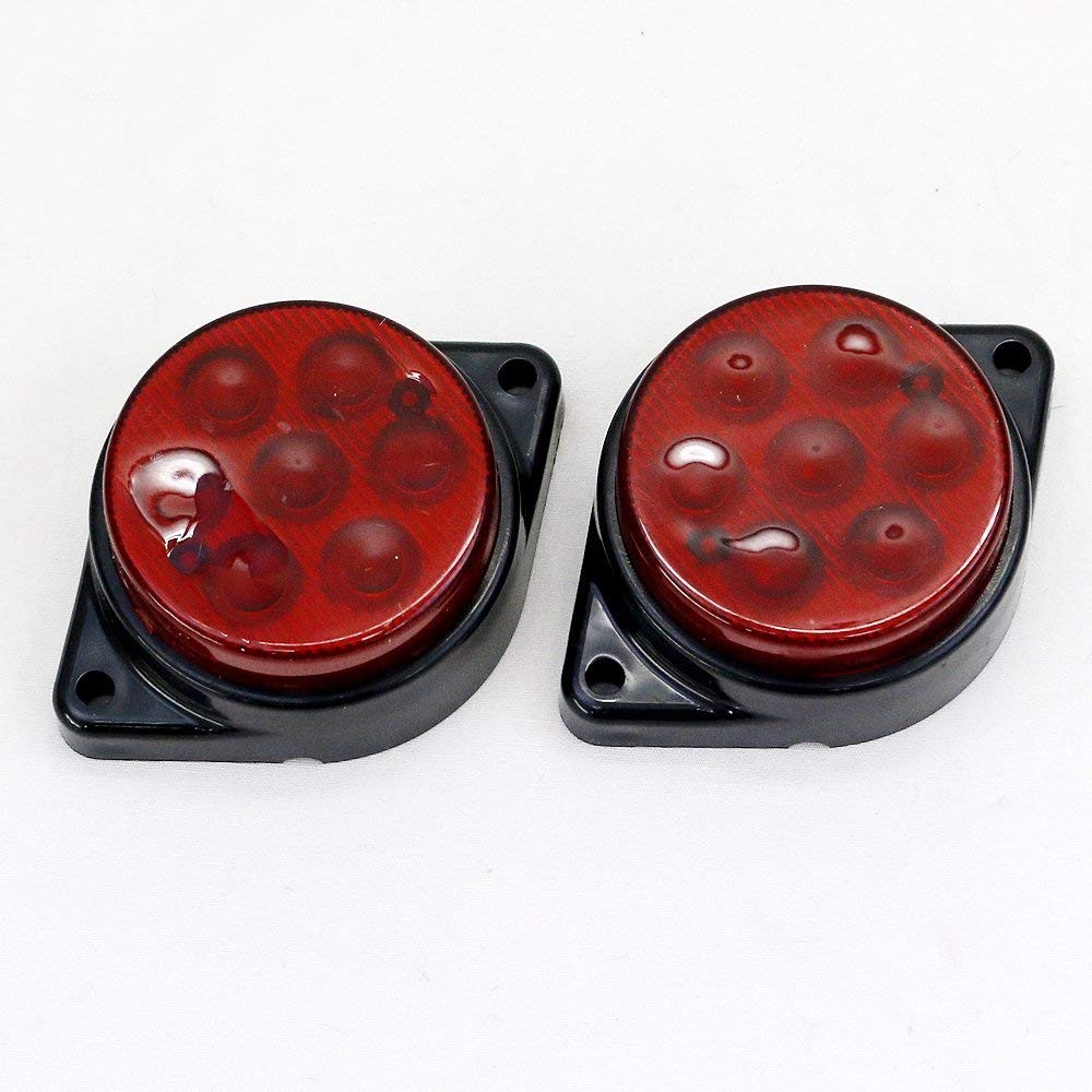 トラック用 Led サイドマーカー 2個セット 12v 24v兼用 丸型 マーカーランプ 車幅灯 全5色 バスマーカー サイドランプ トラック用品 部品 汎用 外装パーツ Tr413 Tr417 アットパーツ 通販 Yahoo ショッピング