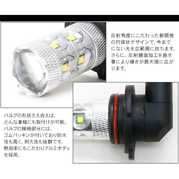 ウィッシュ 10系 LED フォグランプ HB4 LEDフォグバルブ フォグライト