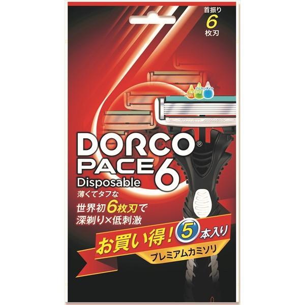 ドルコ PACE 6 ディスポ 5本入 男性用...の詳細画像1