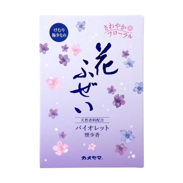 カメヤマ 花ふぜい バイオレット 煙少香 徳用大型 220g 線香 : アット