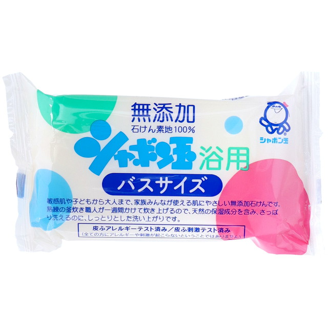 シャボン玉 浴用 石けん バスサイズ 155g...の詳細画像2