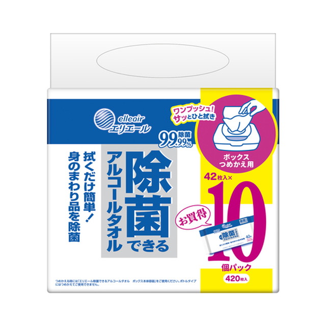 大王製紙 エリエール 除菌できる アルコールタ...の詳細画像1