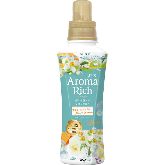 AromaRich ライオン ソフラン アロマリッチ レイラ 本体 480ml 柔軟剤