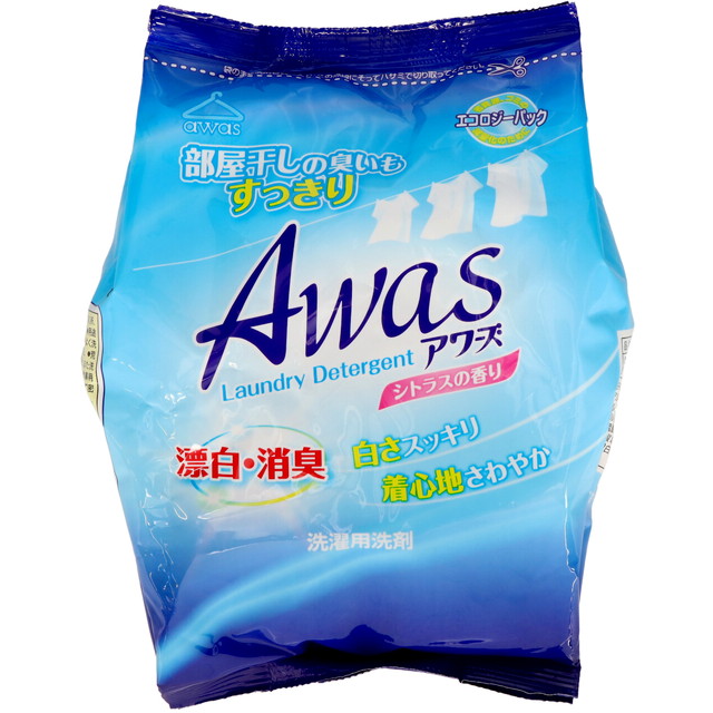 ロケット石鹸 アワーズ 粉末 洗濯用洗剤 エコパック 800g : アット