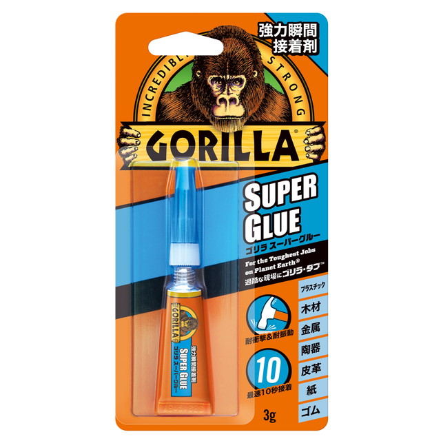 呉工業 KURE ゴリラ スーパーグルー 3g...の詳細画像1