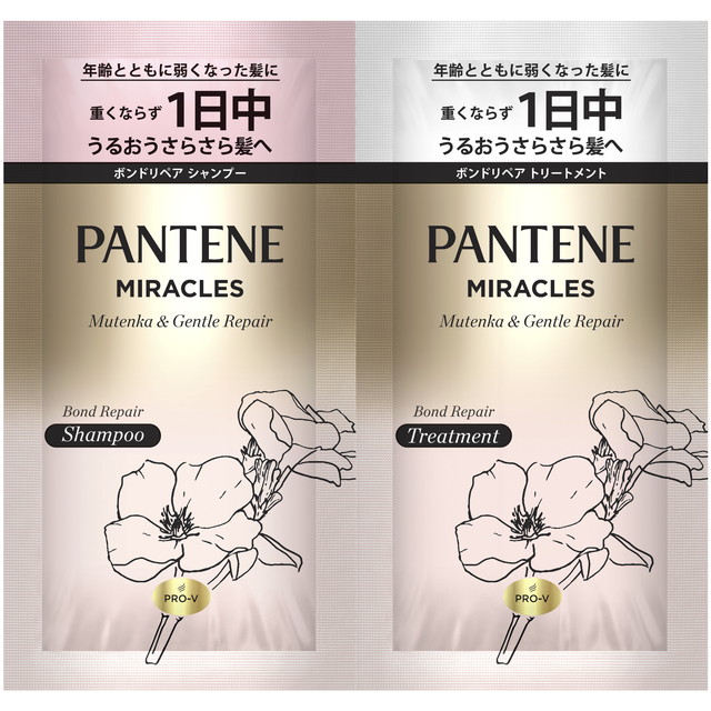 パンテーン P&G PANTENE ミラクルズ シルキーリペア トライアルサシェ