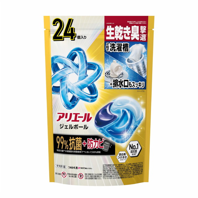 アリエール P&G ジェルボールプロパワー 詰替え 超メガジャンボサイズ