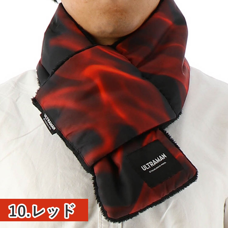 【在庫限り】 ウルトラマン 作業着 ネックウォーマー UT-19 マフラー メンズ セブン ティガ ゼロ 中綿 防寒 おしゃれ グッズ 冬 ボア 撥水 厚手 暖かい 弘進ゴム |  | 03