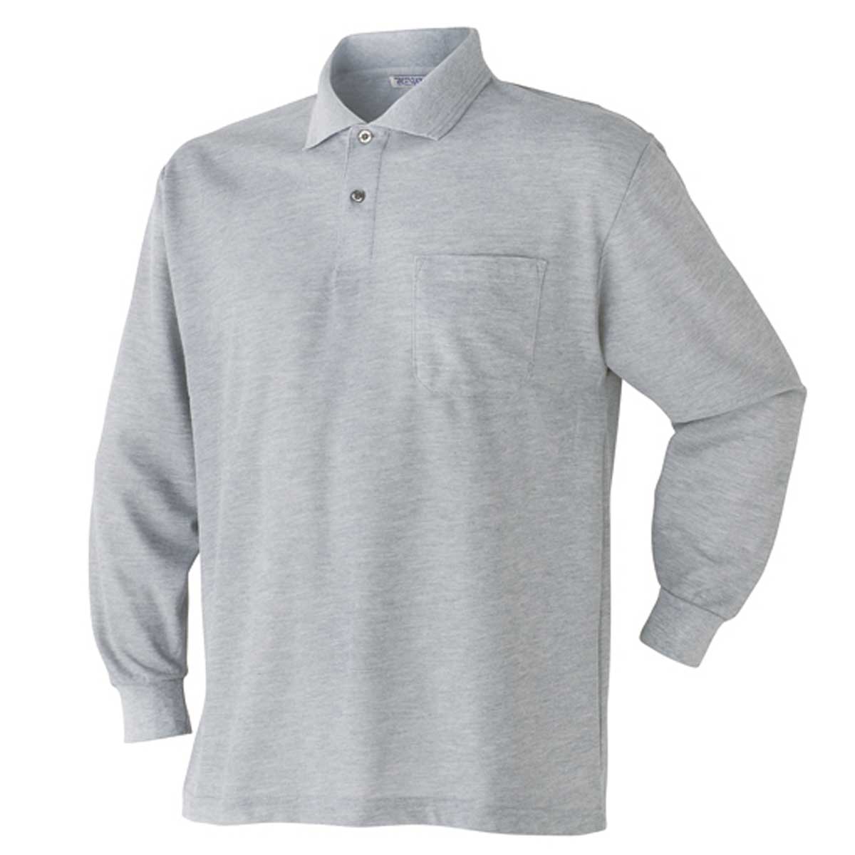 アタックベース 作業着 ポロシャツ 長袖 メンズ ポケット付き 作業服