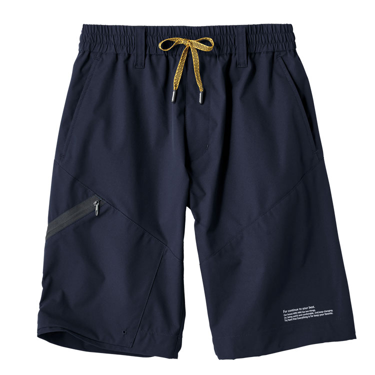 作業ズボン 夏 ハーフパンツ メンズ ストレッチ 薄手 制電 作業着 作業服 カーゴ 5L 6L 7L 大きいサイズ 紺色 グレー 黒 カーキ 形状安定 29271 アタックベース | アタックベース | 01
