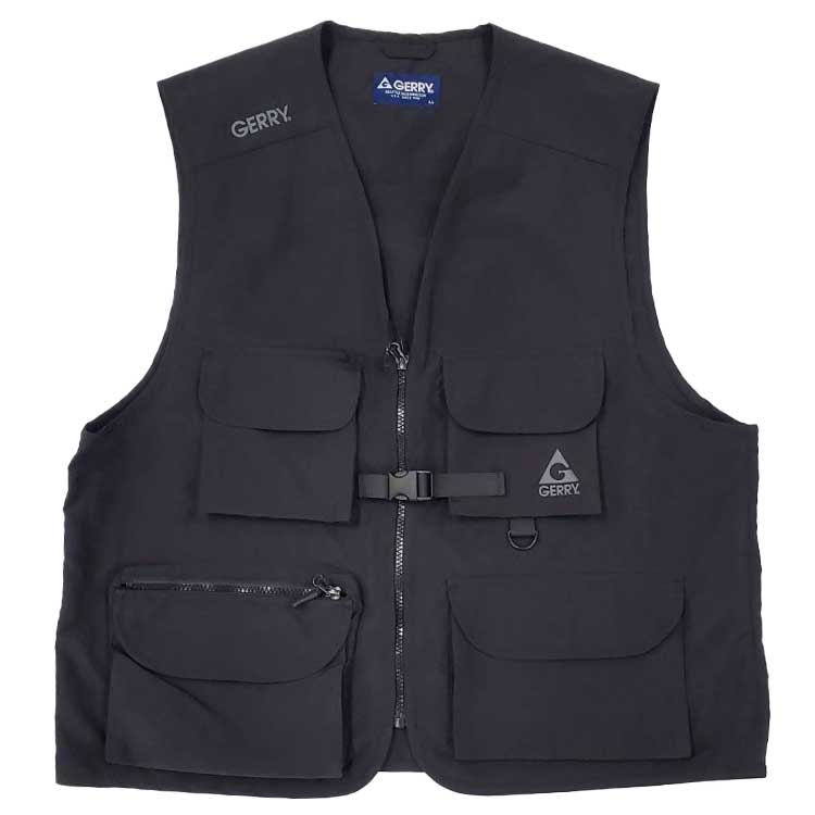 GERRY（ジェリー） ベスト メンズ 釣り 夏 フィッシング 薄手 接触冷感