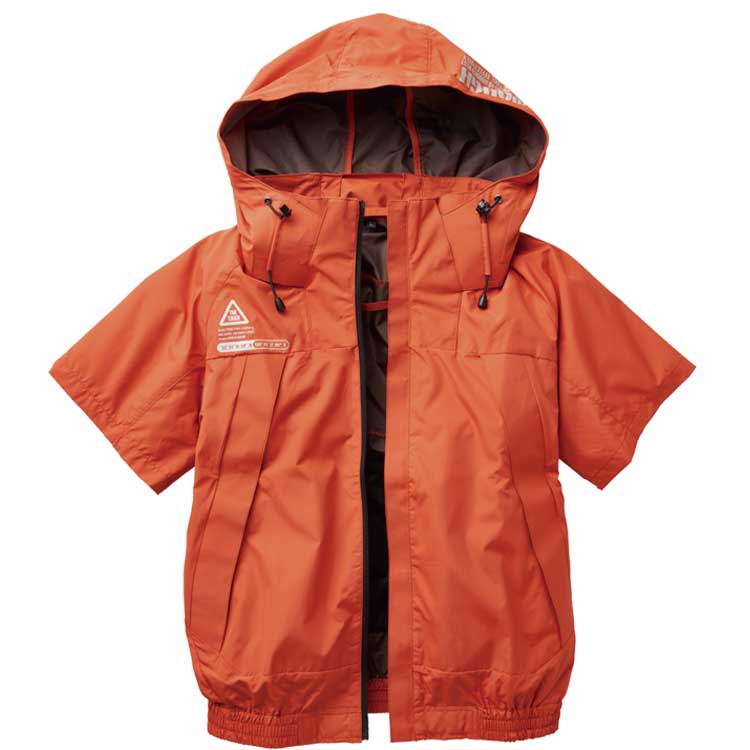 2022年 空調風神服 夏用 半袖 ブルゾン 作業服 作業着 メンズ レディース the tough 空調風神服半袖ブルゾン 服のみ 5545 空調作業服 サンエス | アタックベース | 04