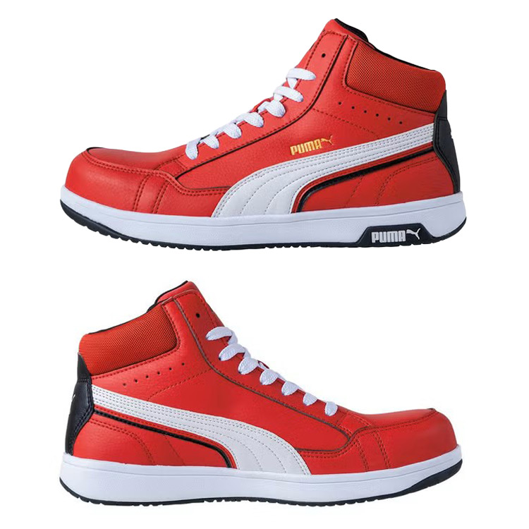 PUMA（プーマ） 安全靴 ヘリテイジ エアツイスト 2.0 ミッド 63.208.0