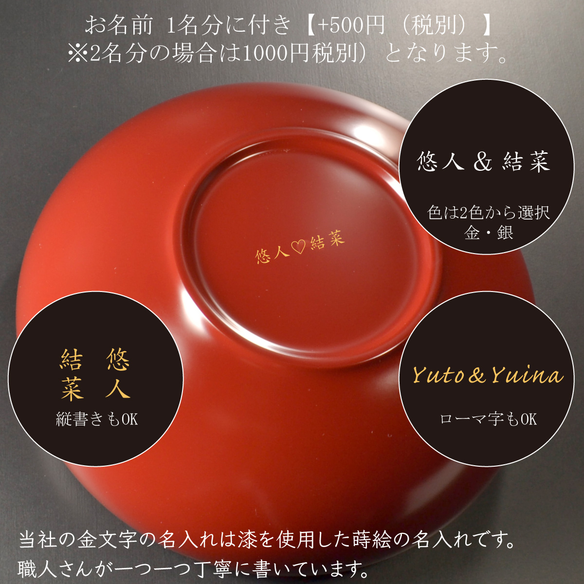 寿楽鉢 越前漆器 盛鉢 入り子 大 中 小 3サイズ 選べる2色【本朱・黒艶