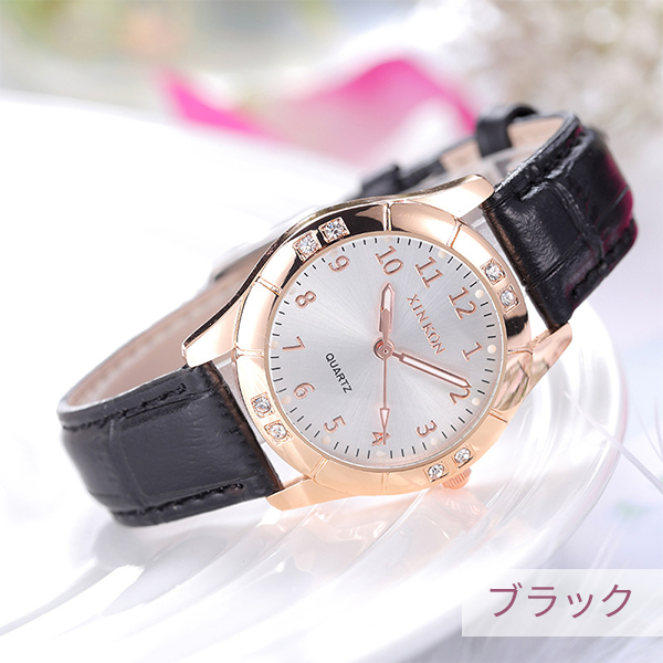 可愛い♡♡ジューシークチュール ラバーベルトウォッチ レディース腕時計 ピンク 腕時計ベルトラバー 型押しレザー調ラバー交換ベルト ラバー|腕時計