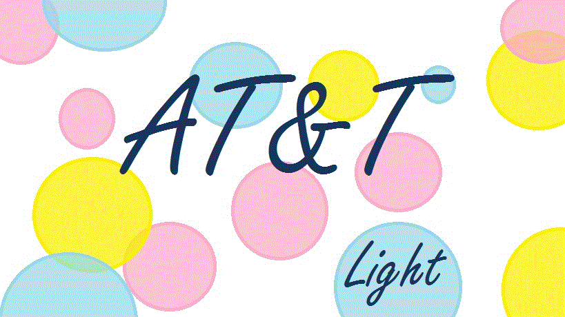AT&T light ロゴ