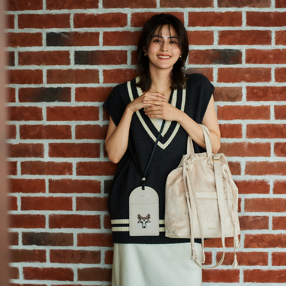 ATAO（アタオ） ATAO公式 Vali ヴァリ セカンドバッグ スエード調