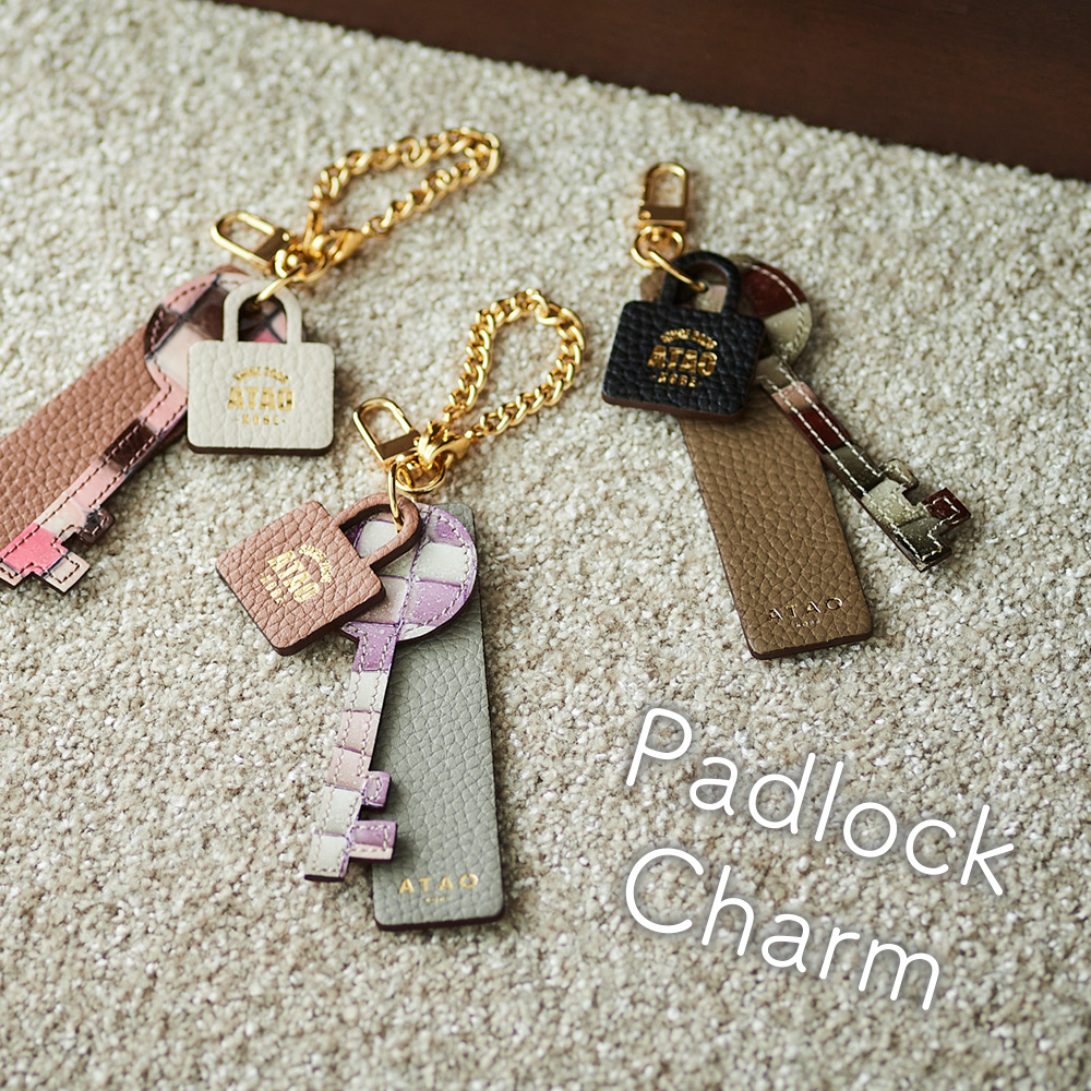 ATAO（アタオ） ATAO公式 パドロックチャーム じゃら付け バッグ