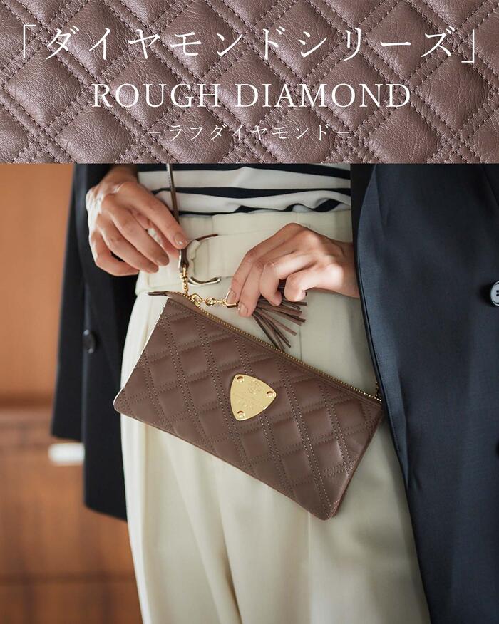 ATAO（アタオ） ATAO公式 ブーブー・ラフダイヤモンド レザー