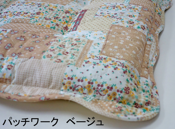 ロングクッション フリーシート 長座布団 綿100% 120×40 花柄 車用