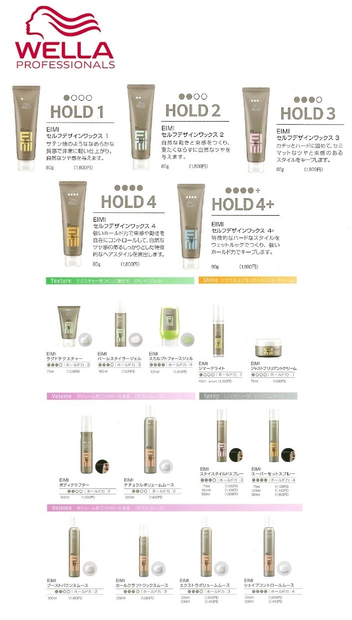 WELLA ウエラ EIMI シェイプコントロールムース 300ml