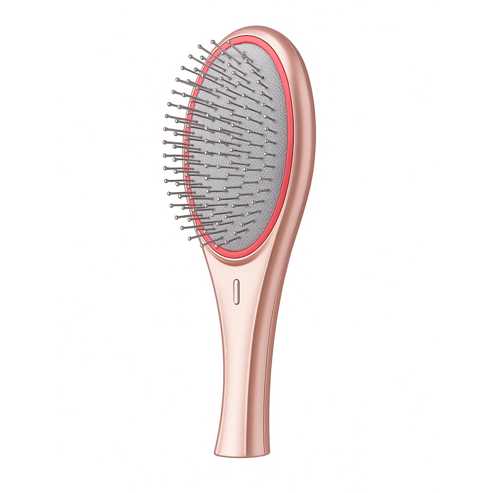 WAVEWAVEピンクゴールド EMSイオンケアヘア クッションブラシ 最新版