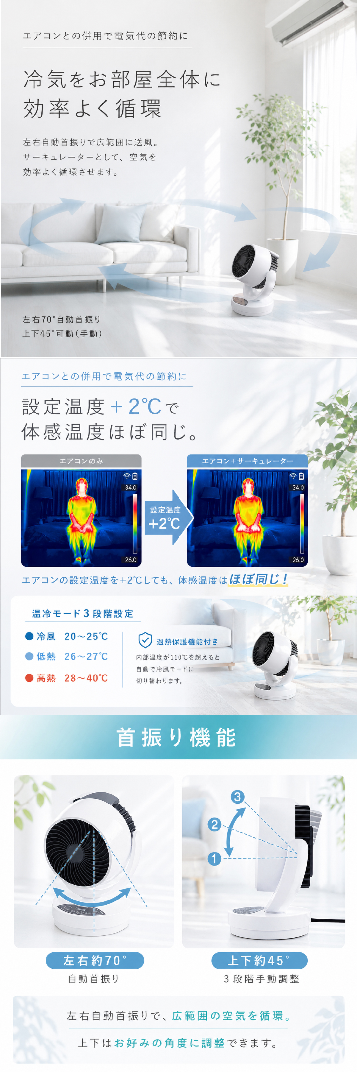 ひえぽか温冷サーキュレータ lp03