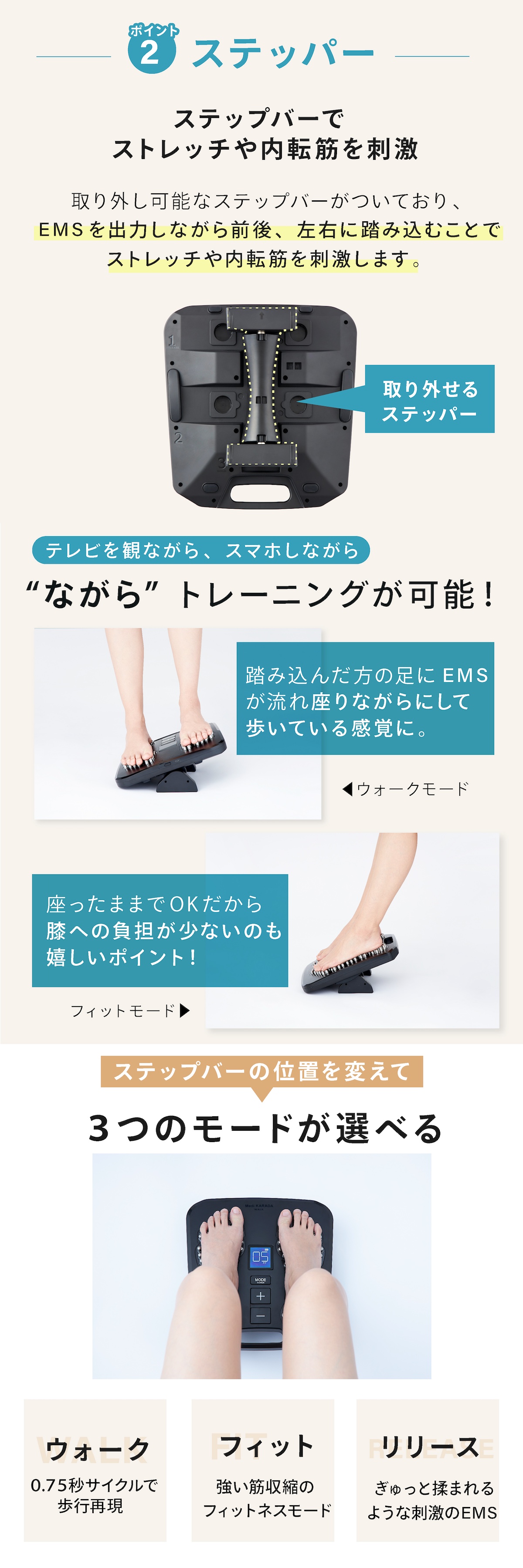 YA‐MAN メディカラダウォーク ヤーマン Medi KARADA WALK YA‐MAN メディカラダウォーク ヤーマン Medi KARADA WALK