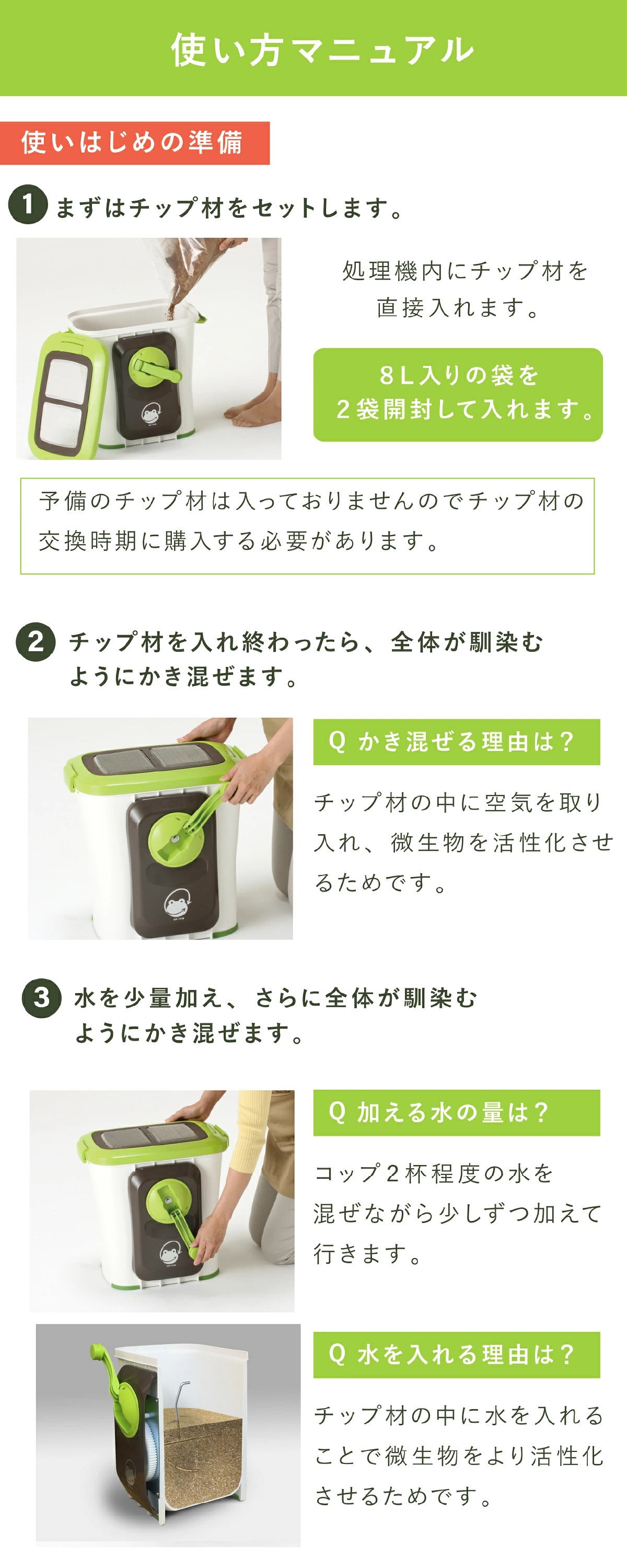 自然 エコクリーン 自然にカエル 基本セット 生ゴミ 生ごみ 処理 家庭