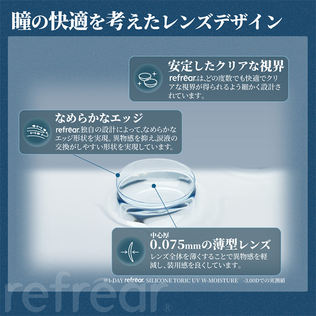 コンタクトレンズ 乱視用 ワンデーリフレアシリコーンUVトーリック 30枚×8箱 送料無料 / 1日使い捨て 1day トーリック 乱視_14