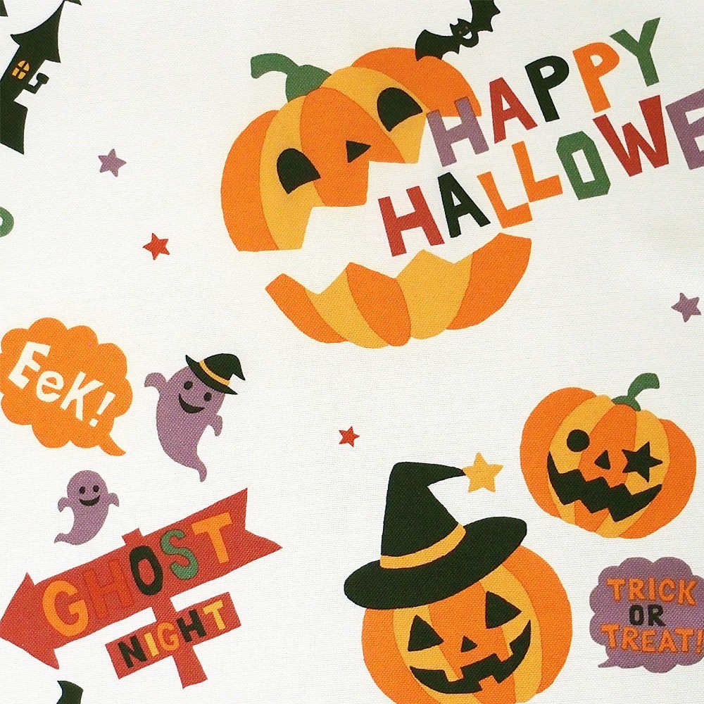 ハロウィン かぼちゃ リネンクッションカバー 45×45 通販