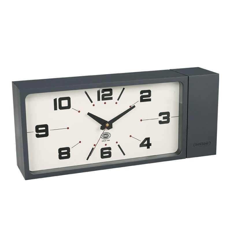 ダルトン ダブルフェイス ウォール クロック ブラック 壁付け両面時計 DULTON ONLINE SHOP | DOUBLE FACE WALL CLOCK BLACK(BLACK