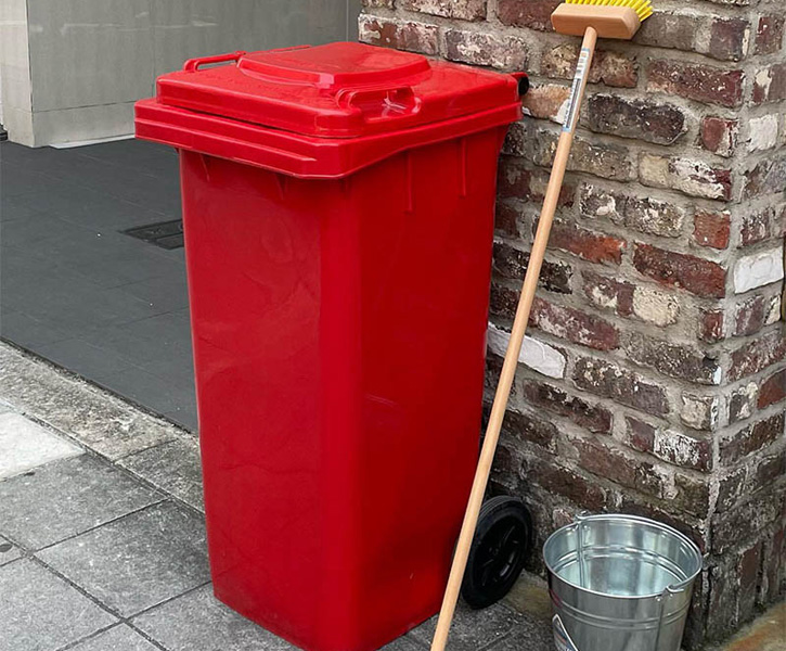 DULTON（ダルトン） ゴミ箱 ダストボックス フタ付 プラスチック